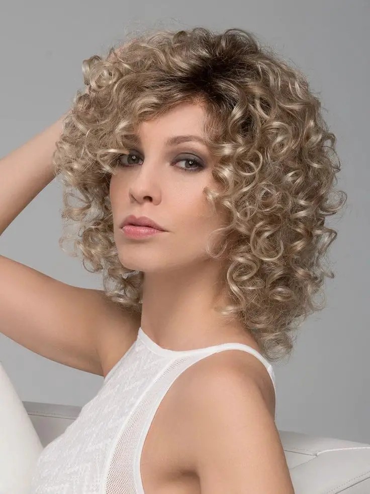 Idea 8: Curly Short Bob