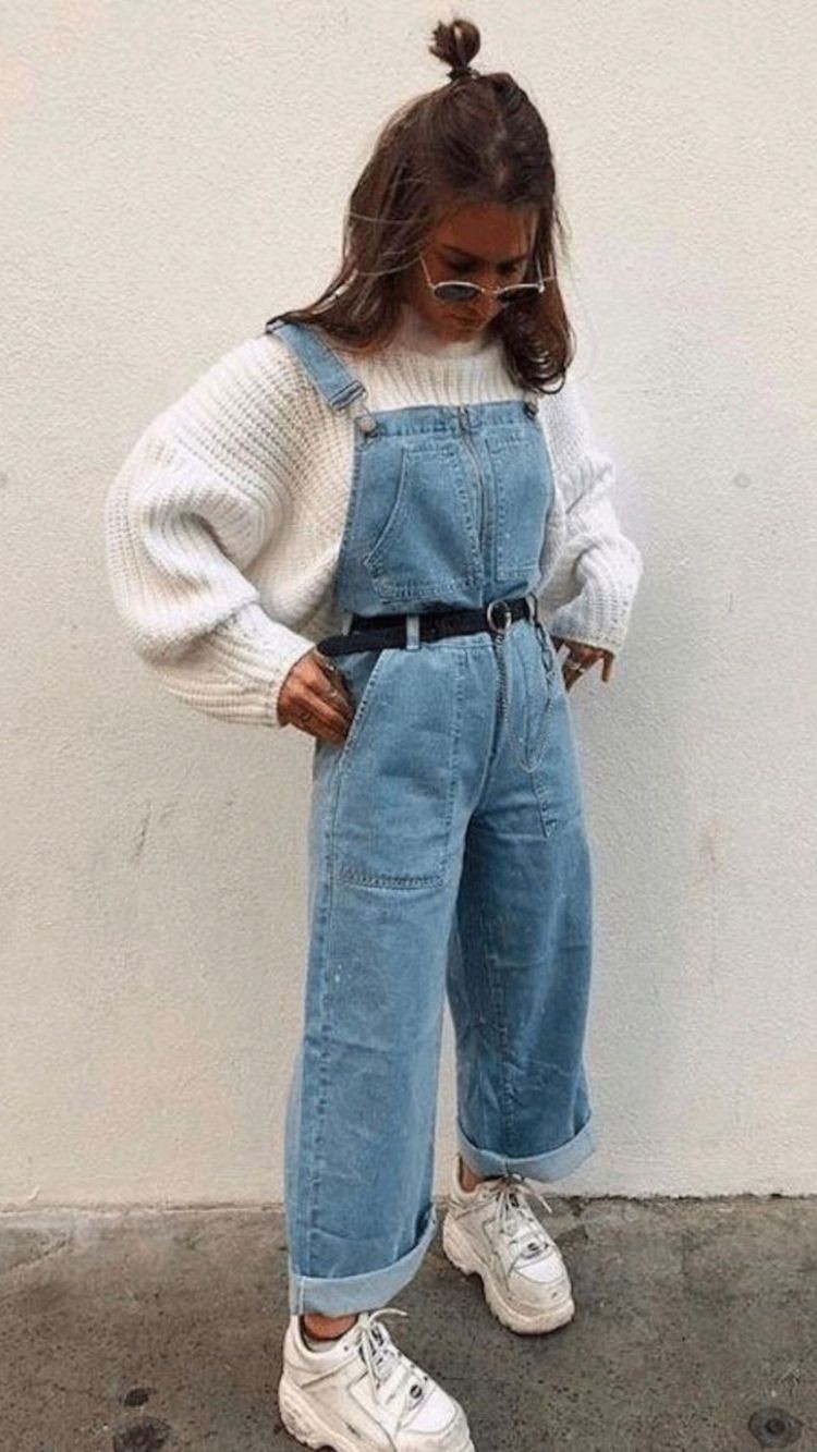 Denim Overalls