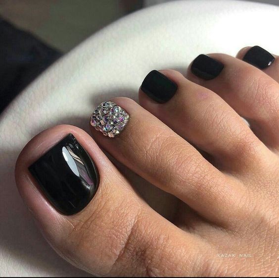 Bold Black with a Twist