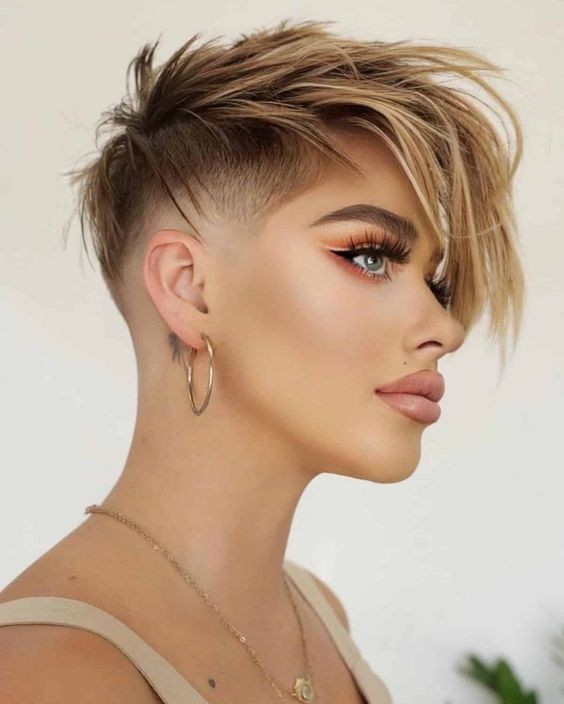 Textured Pixie Cut