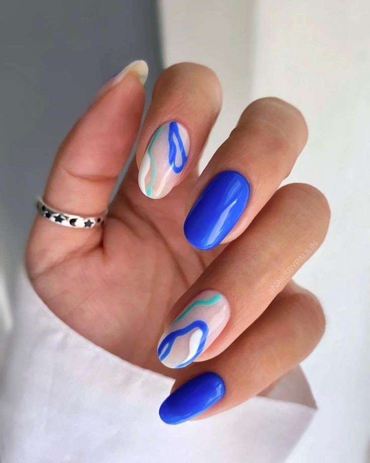 Abstract Waves in Cool Blues