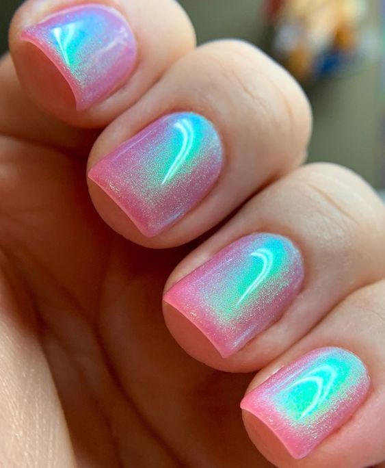 Holographic Nails