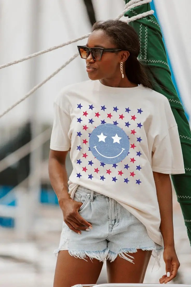 Smiling Stars Tee