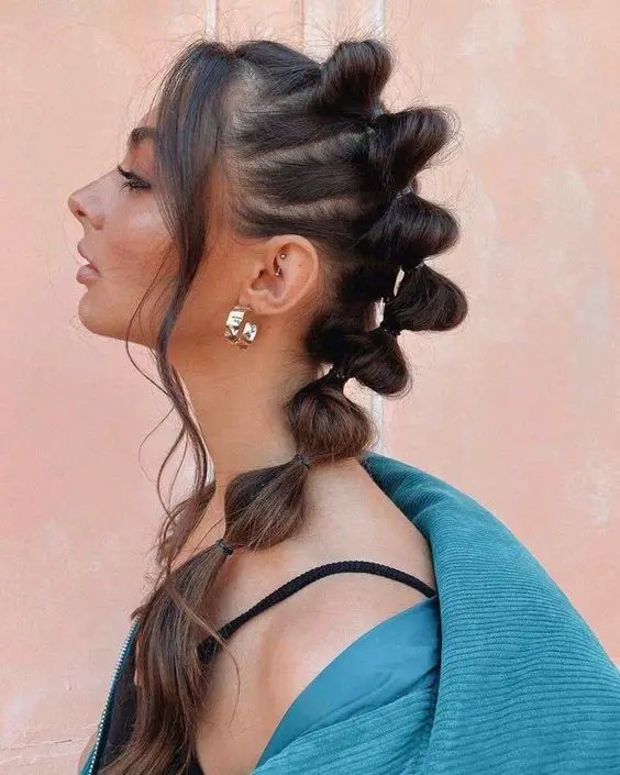 The Spiraled Sophistication: A Modern Take on Updos