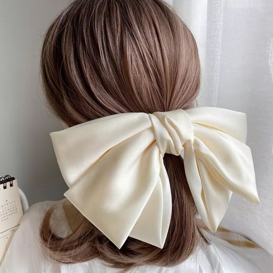 Ponytail with Hair Accessories: