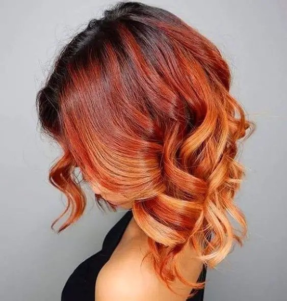 Fiery Ombré