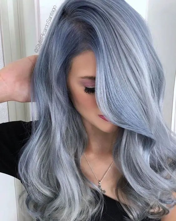 Icy Blue Ombre