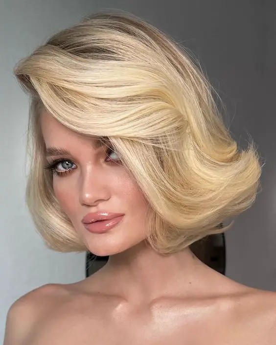 The Classic Blonde Bombshell