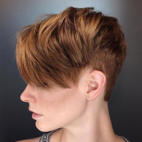 Long Pixie with Tapered Nape