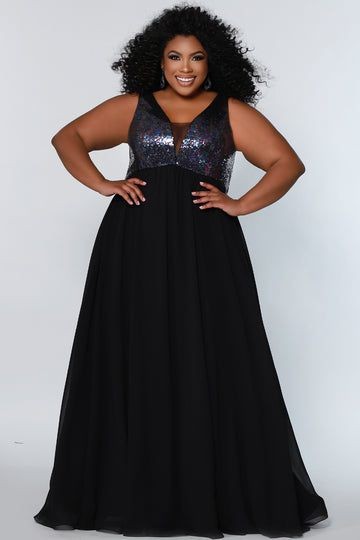 Black Empire Waist Dress