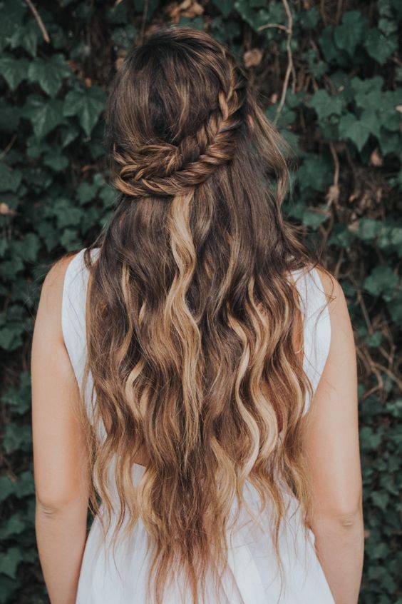 Long Layers with Braided Detailing