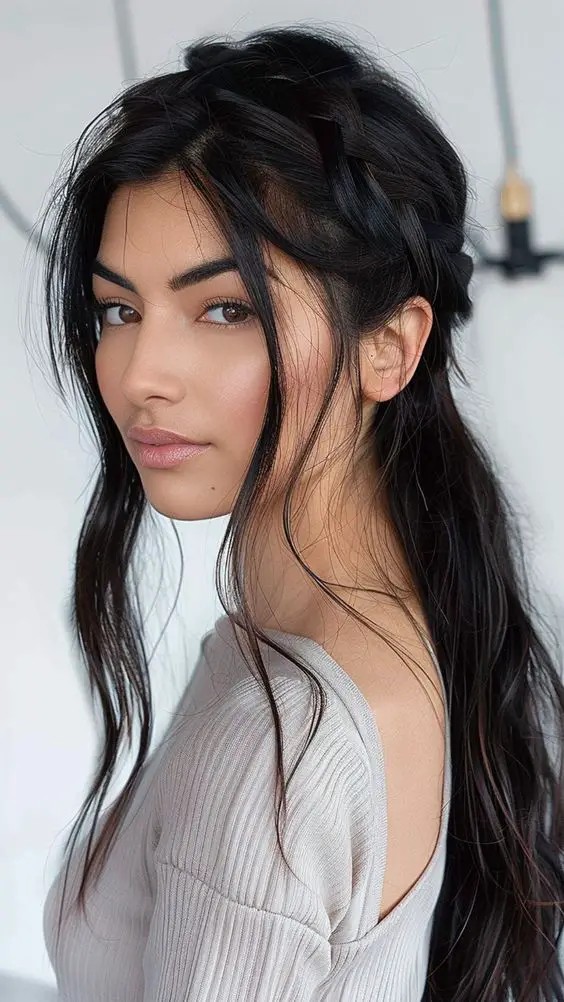 Casual Braided Elegance