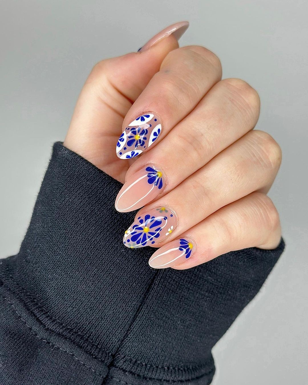 Floral Fantasy: A Blossom of Blues