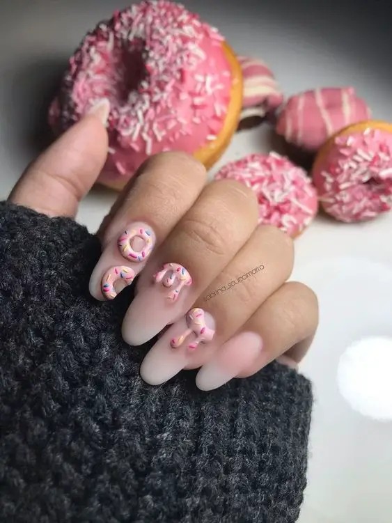 The Sweetest Pink Donuts