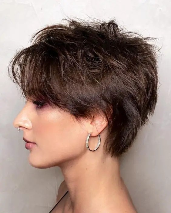 Wispy Pixie Cut: