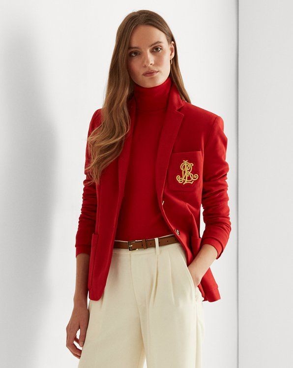 Bold and Bright: The Statement Red Blazer