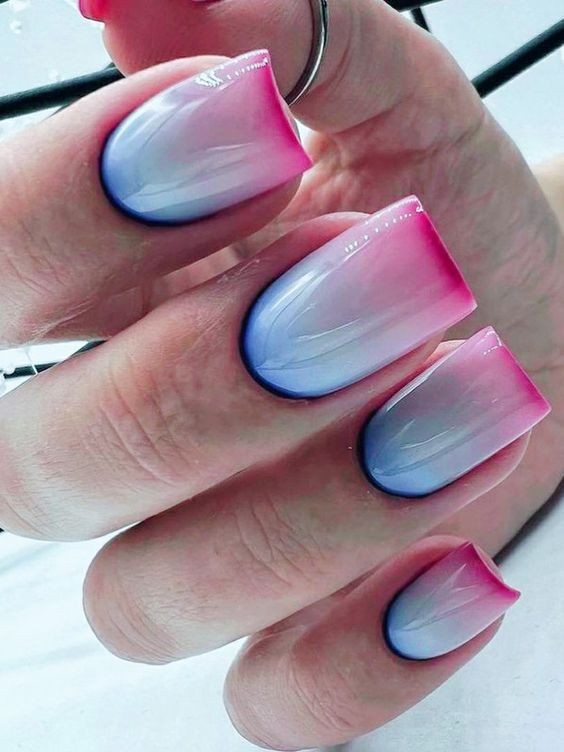 Ombre Elegance with a Pop