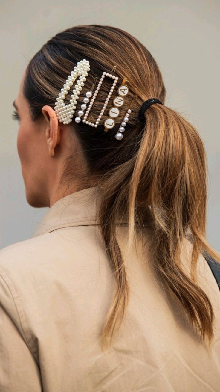 The Pearl Embellished Ponytail