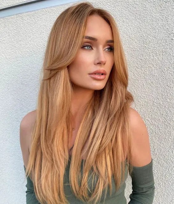 Sunlit Caramel Blonde