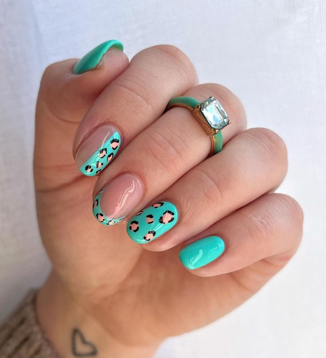 Turquoise Tranquility: Calm Waters and Leopard Spots