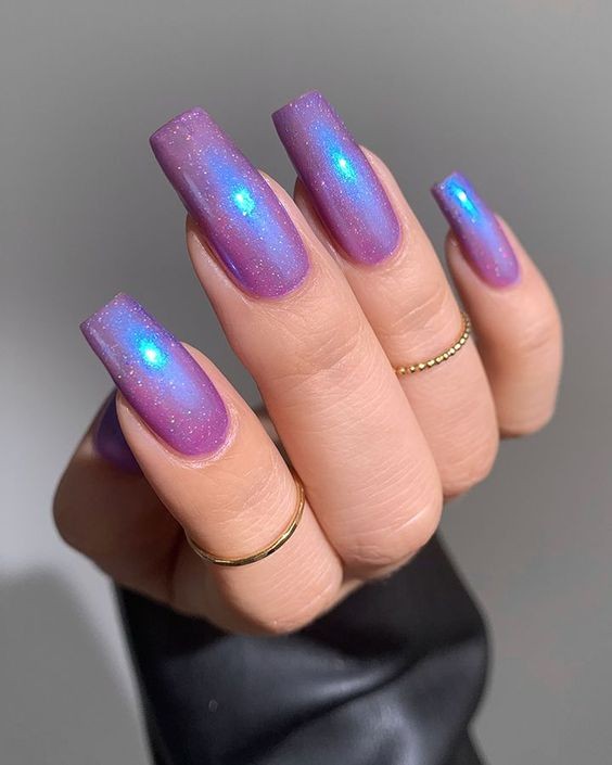 Iridescent Violet: