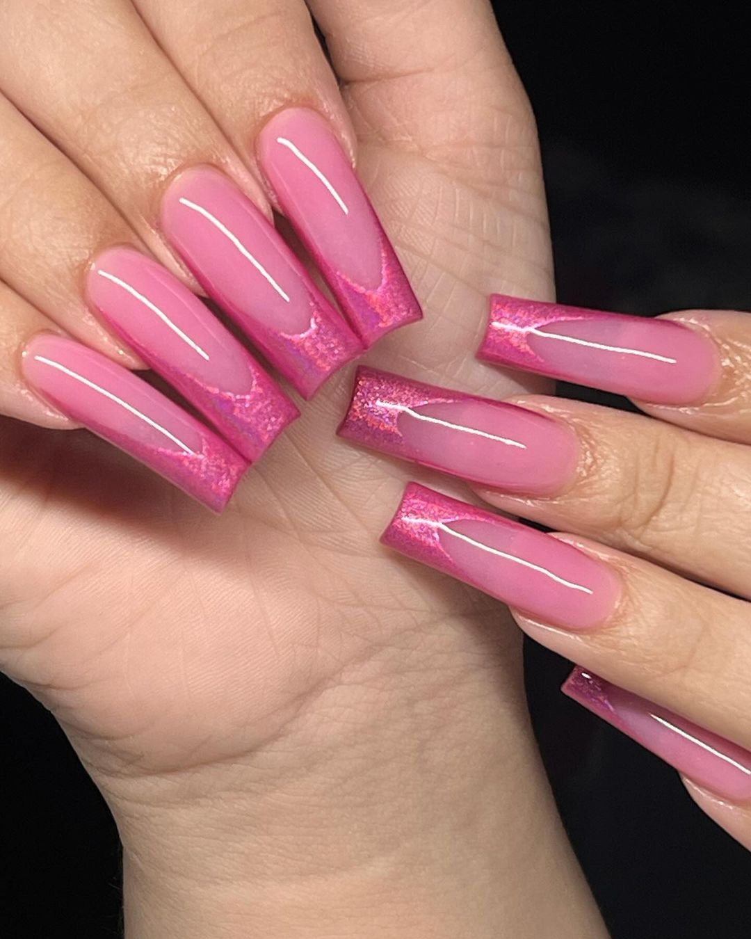 Lustrous Pink Gradient