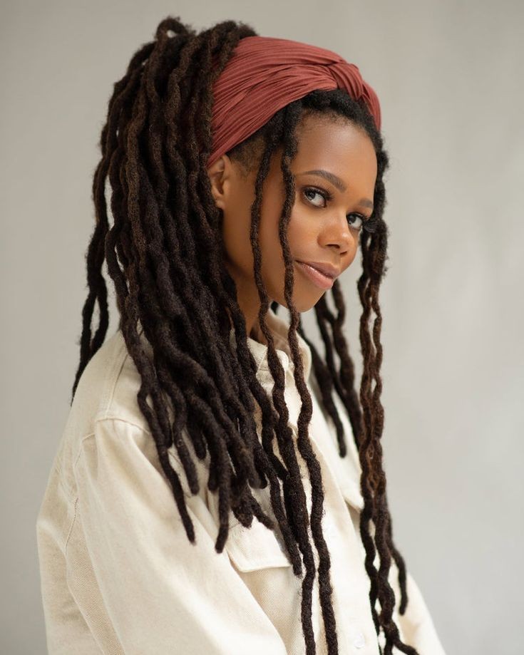 Wrapped Twist Locs Ponytail