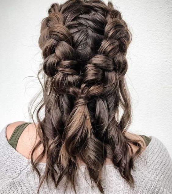 Easy Twin Braids