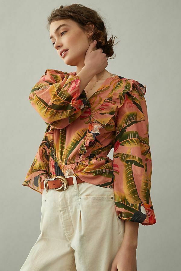 Idea 12: The Ruffled Blouse