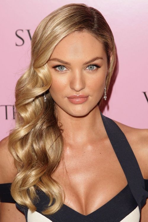 Idea 4: Side-Swept Curls