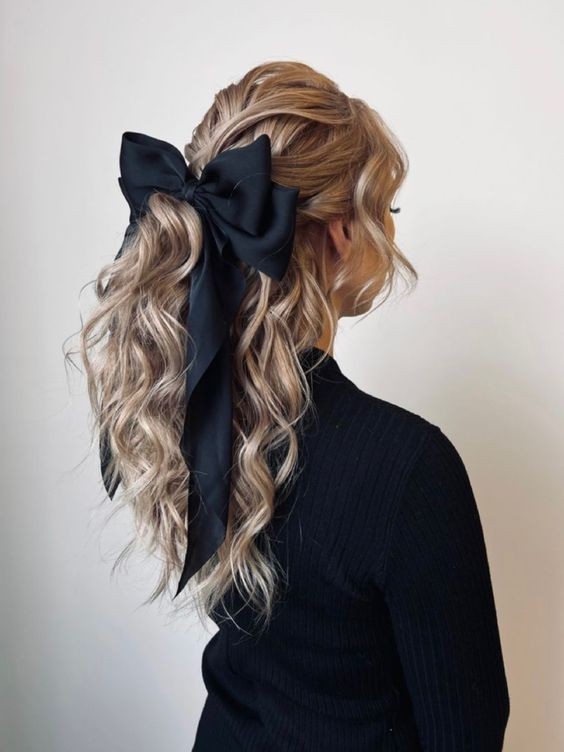 Timeless Elegance with a Black Bow