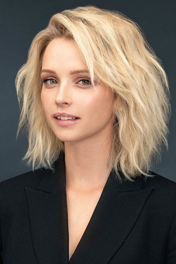 Side-Swept Medium Length