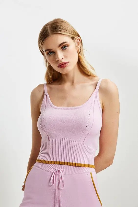 Pastel Poise: The Lilac Tank Top