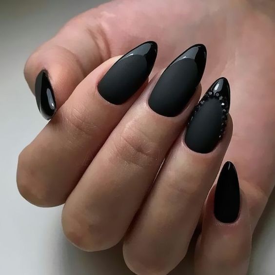 Minimalist Chic: Matte Black with Subtle Accents