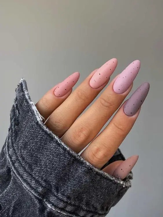 Mauve Nails