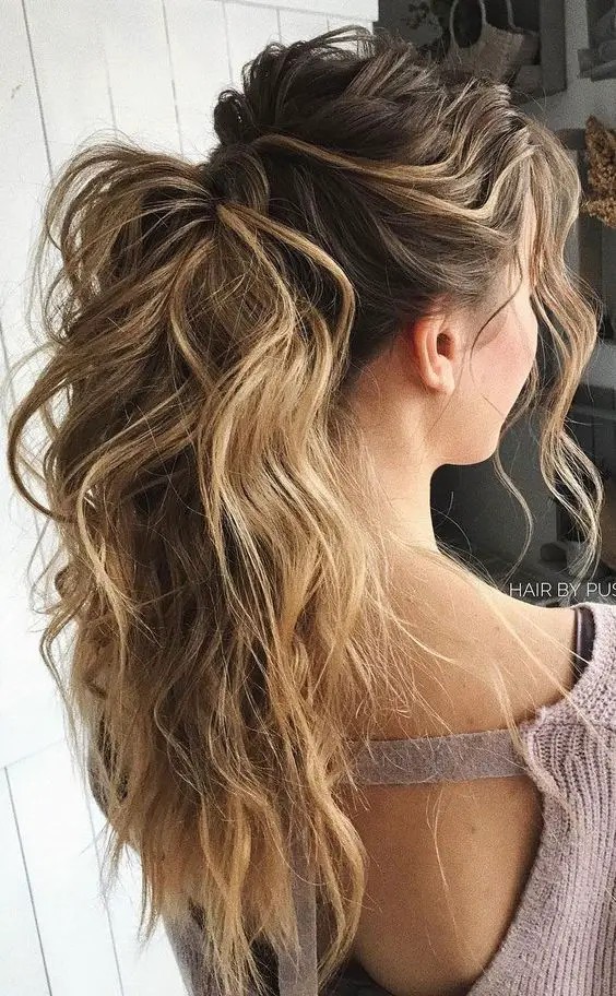 Layered Ponytail