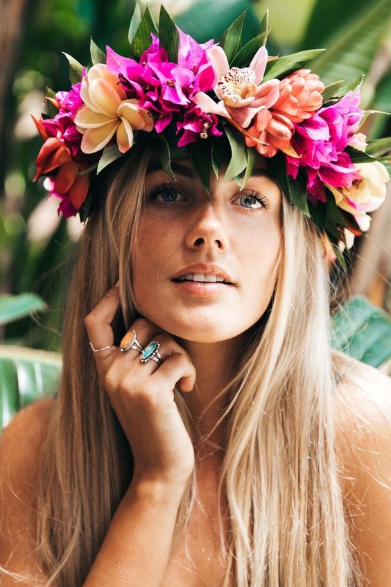 Tropical Flower Crown