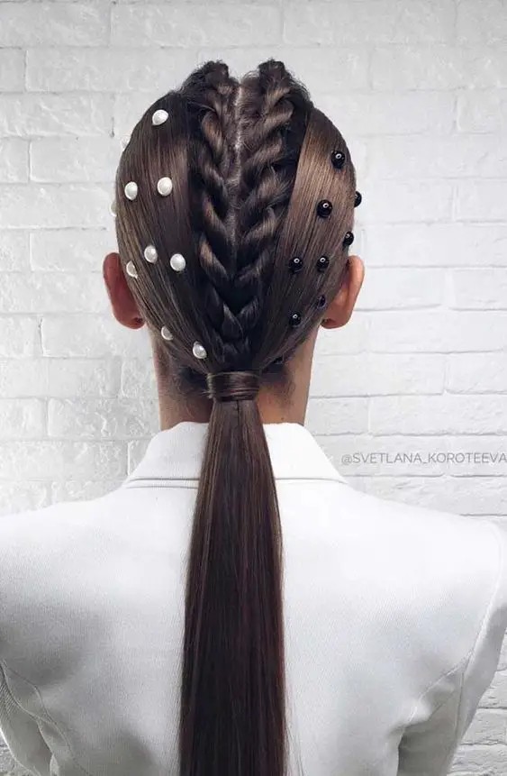 The Pearl-Embellished Braid