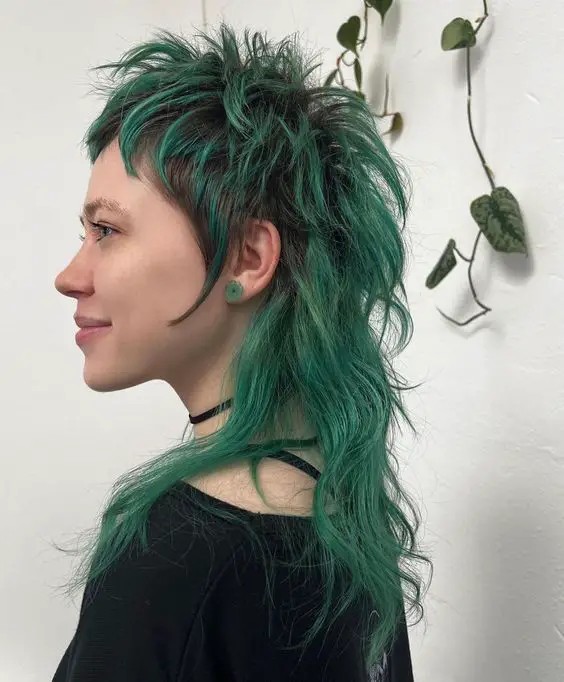 Wispy Bangs: The Mullet Finishing Touch