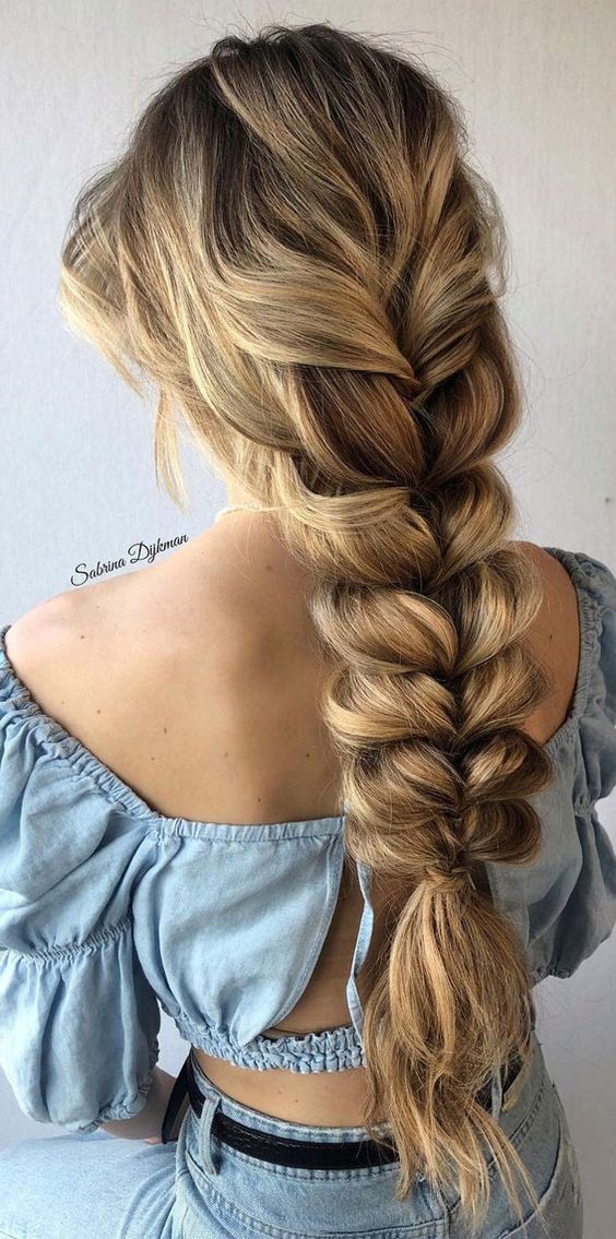 Messy Boho Braid