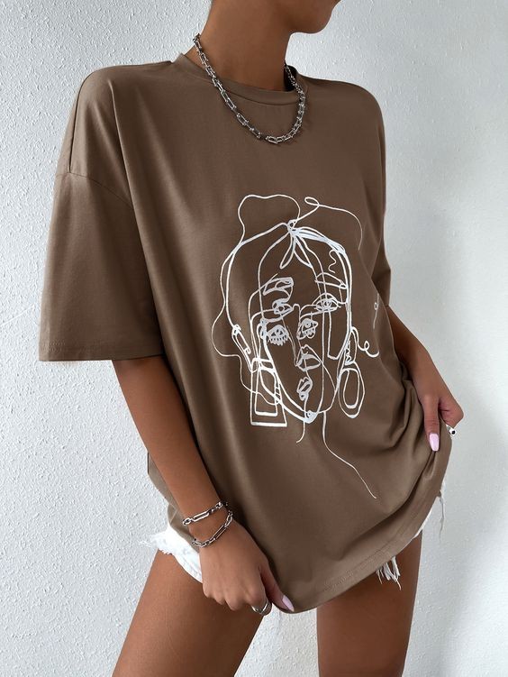 A Brown T-Shirt