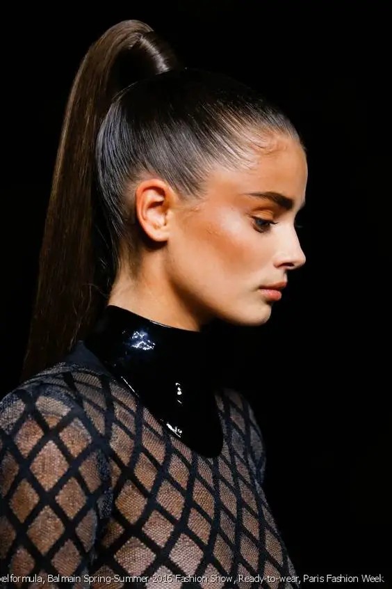 Sleek High Ponytail