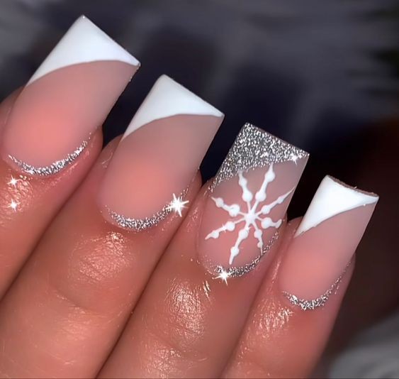 Iridescent Snowflakes