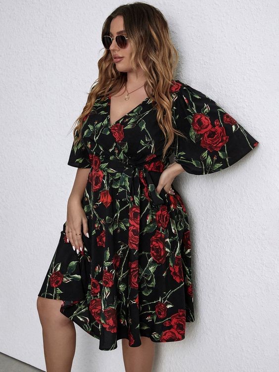 Dress Idea 13: Floral Dresses