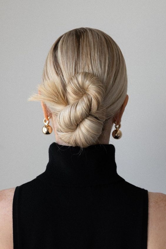 Sleek Low Bun