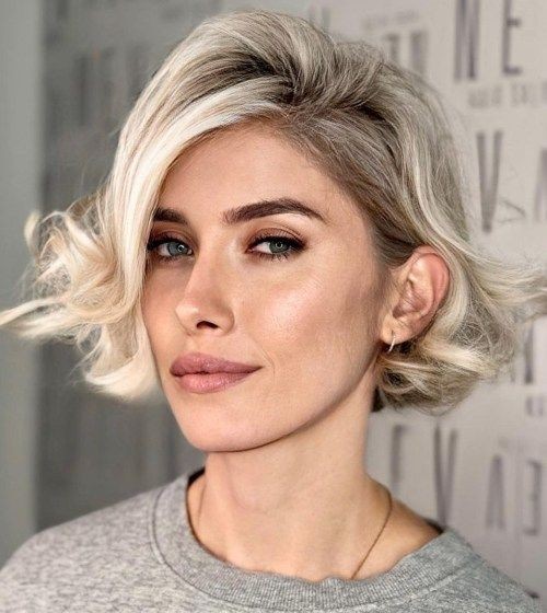 Bob with Balayage Highlights