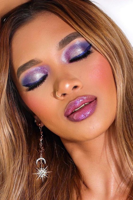 Shimmery Amethyst Eyeshadow