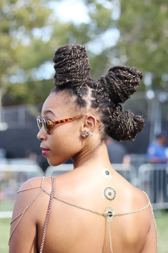 Braided Top Knot