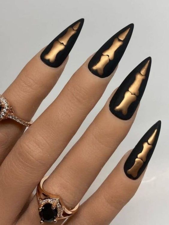 Skeleton Nails: