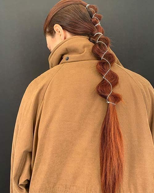 Wrapped Ponytail